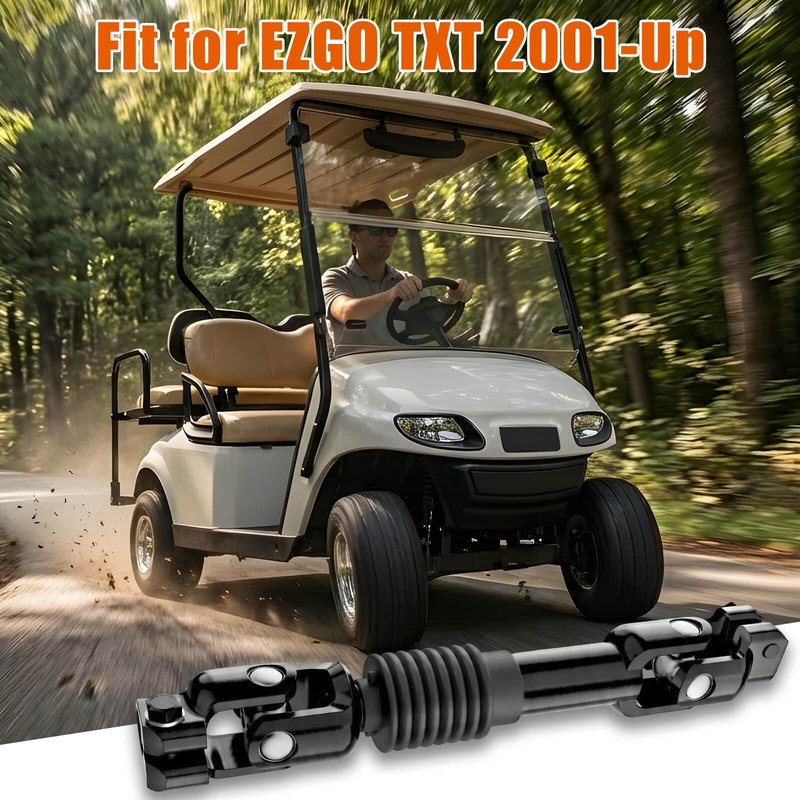 Golf Cart EZGO Intermediate Steering Shaft Assembly Joint for EZGO TXT 2001-up, OEM# 70580G01 70580-G01