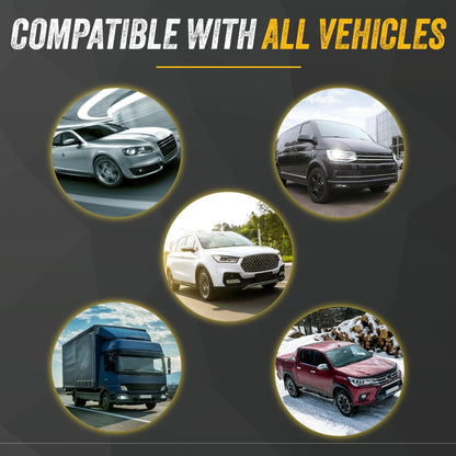 GOODYEAR Heavy Duty Jumper Cables for Car Battery – 2 Gauge 16 ft Booster Cables with Carrying Case for Cars, Trucks, SUVs, Emergency Roadside Kit