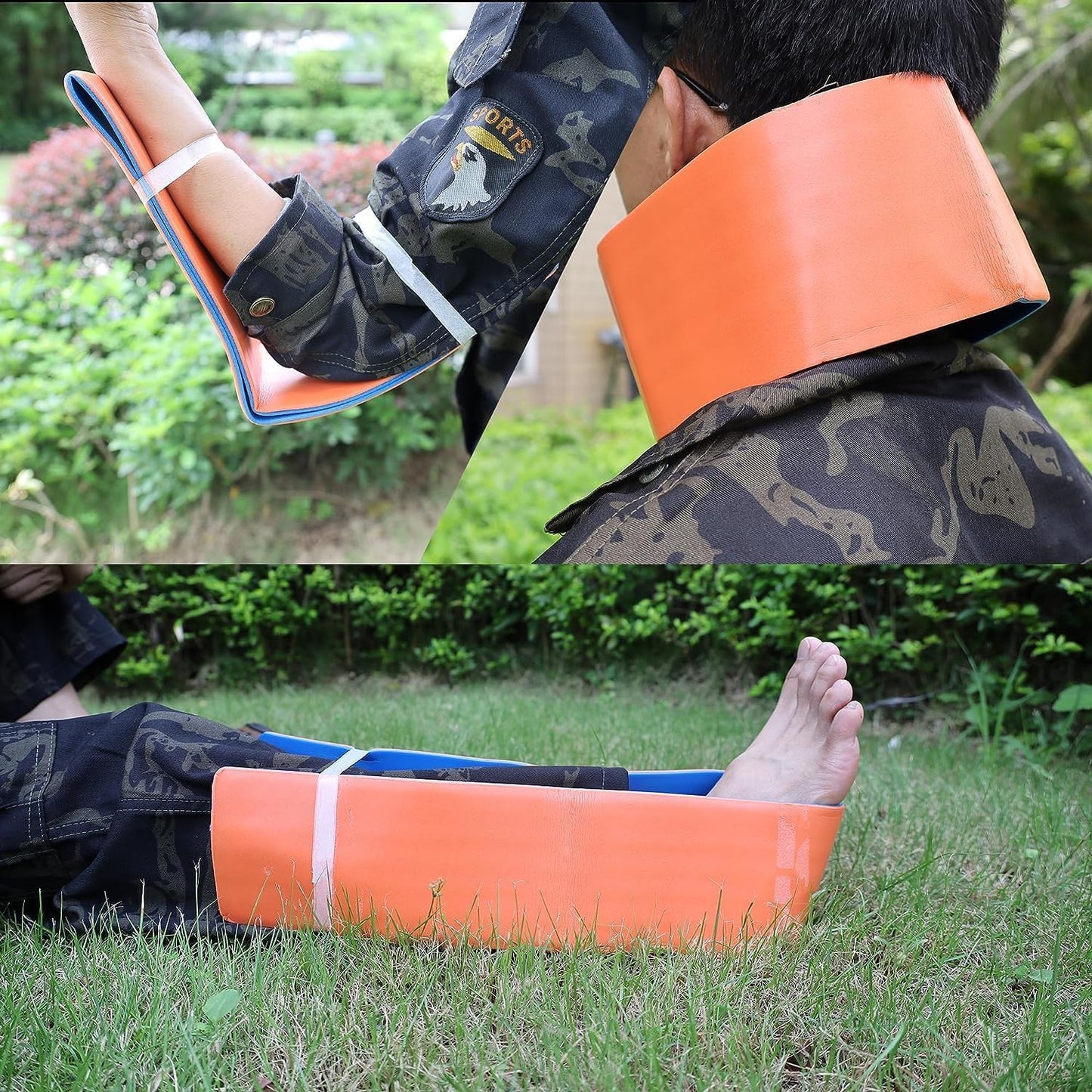 First Aid Kits with Tourniquet 36" Splint Bandage, Survival Gear and Equipment Multi-Purpose Emergency Bag Tool Kits, Survival First aid Kits Emergency kit for Outdoor Camping Hunting Car (Red)