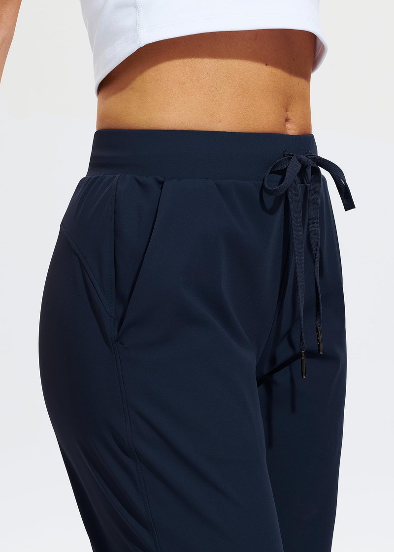 Libin Women's Joggers Pants Athletic Sweatpants with Pockets Running Tapered Casual Dance Pants for Workout,Lounge, Navy S