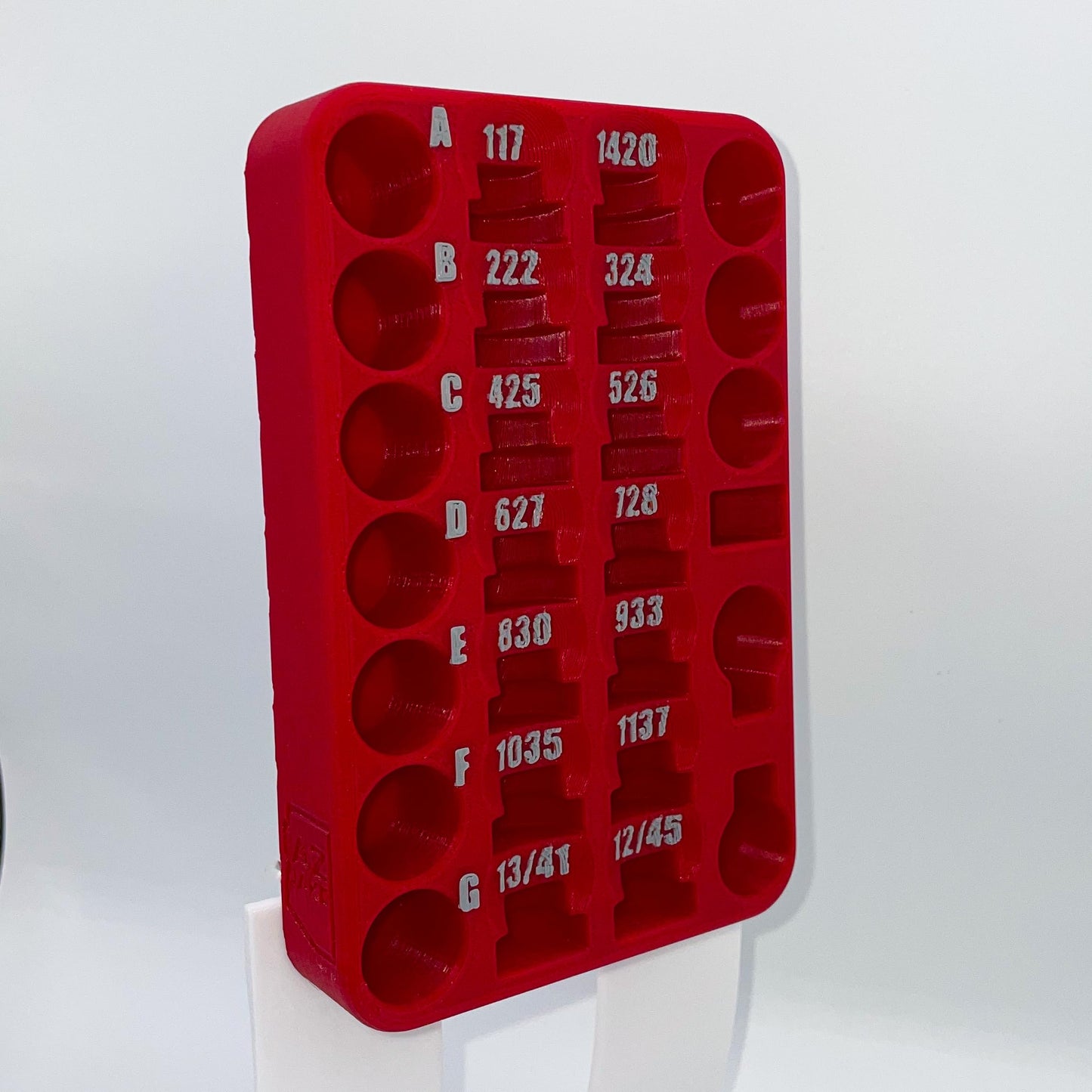 Precision Storage Rack for Headspace & Bullet Comparators - Compatible with Hornady