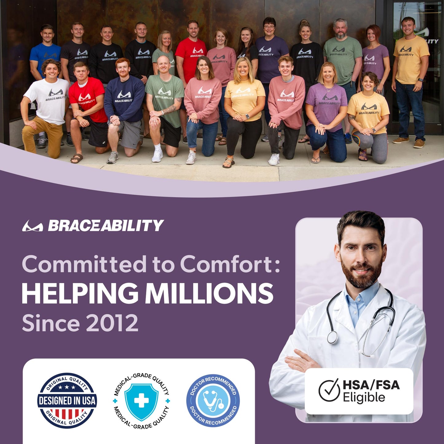 BraceAbility Knee Compression Sleeve - Knit Knee Pain Brace for Men or Women, Arthritis Relief, Meniscus Tear, Running, Workout, Sports, Swelling, Athletic Support for Joint Stability (XL/2XL Black)