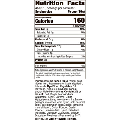 Gardetto's Special Request Garlic Rye Chips, Snack Bag, 14 oz