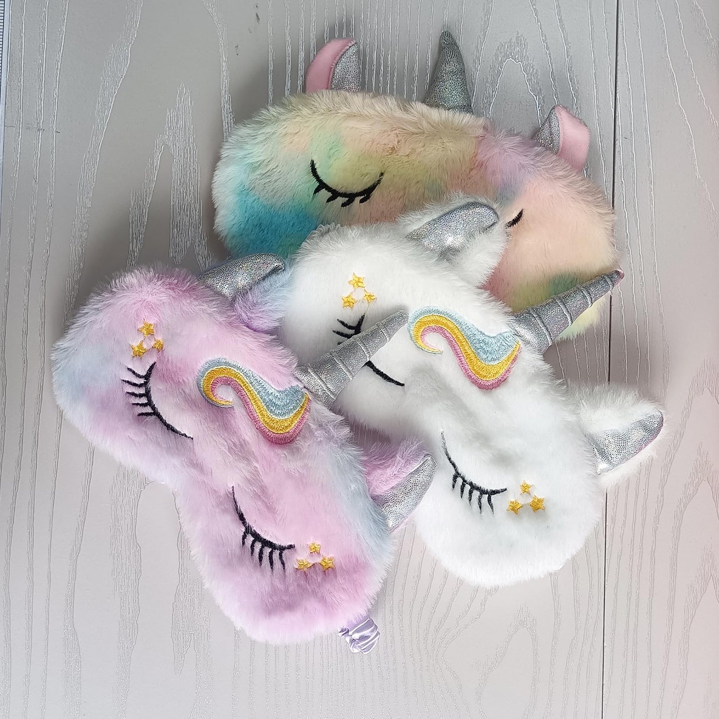 Cute Animal Sleeping Mask Soft Plush Blindfold Cute Rabbit Panda Koala Eye Cover Eyeshade for Kids Teens Girls Women (Flamingo)