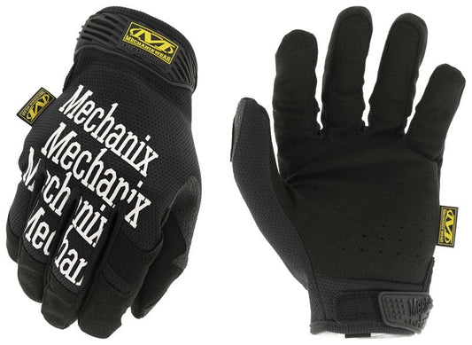Mechanix Wear Original Work Gloves - Multi-Purpose Outdoor Work Gloves - Secure Fit - Durable & Machine Washable - Breathable & Comfortable - Large - Black