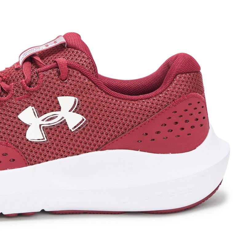 Under Armour Men's Charged Surge 4, (625) Cardinal/Cardinal/White, 15, US