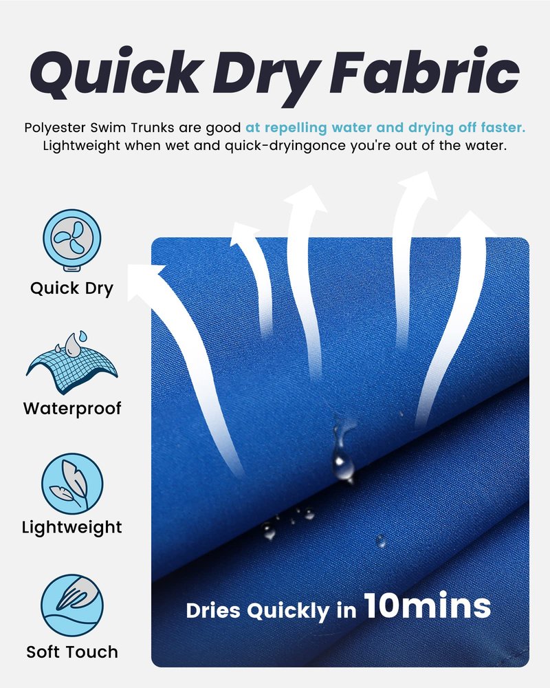 maamgic Mens Swim Trunks Quick Dry Swim Shorts with Mesh Lining Funny Swimwear Bathing Suits 7inch Color Blocking XX-Large