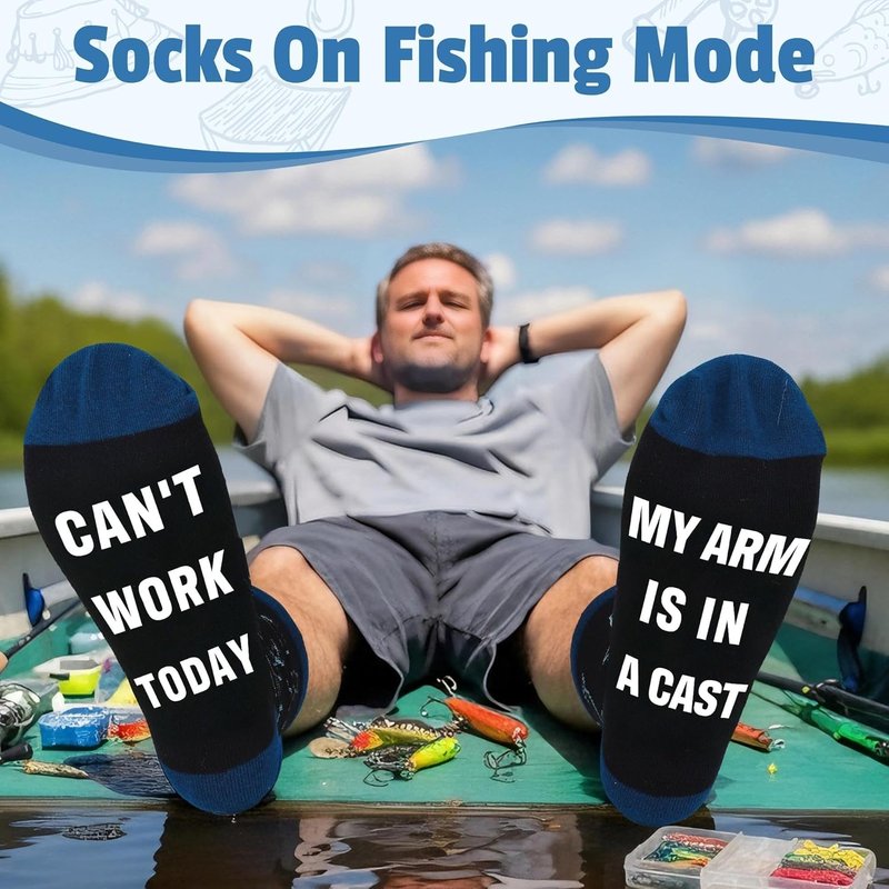 Fishing Gifts for Men | Unique Accessories & Cool Gear for Fishermen - Keychain, Mug, Hat, Socks