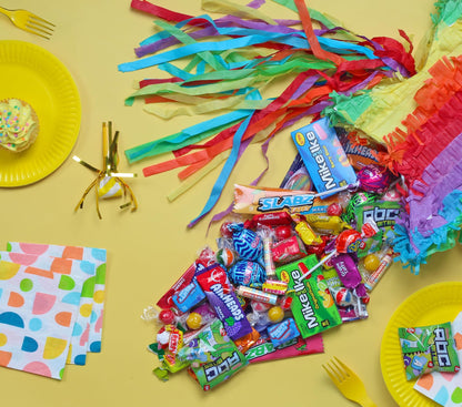 Pinata Candy - Assorted Candies Individually Wrapped - Bulk Candy Favors for Office, Goodie Bags, Birthday Parties, Goodie Bags (4 Pounds)