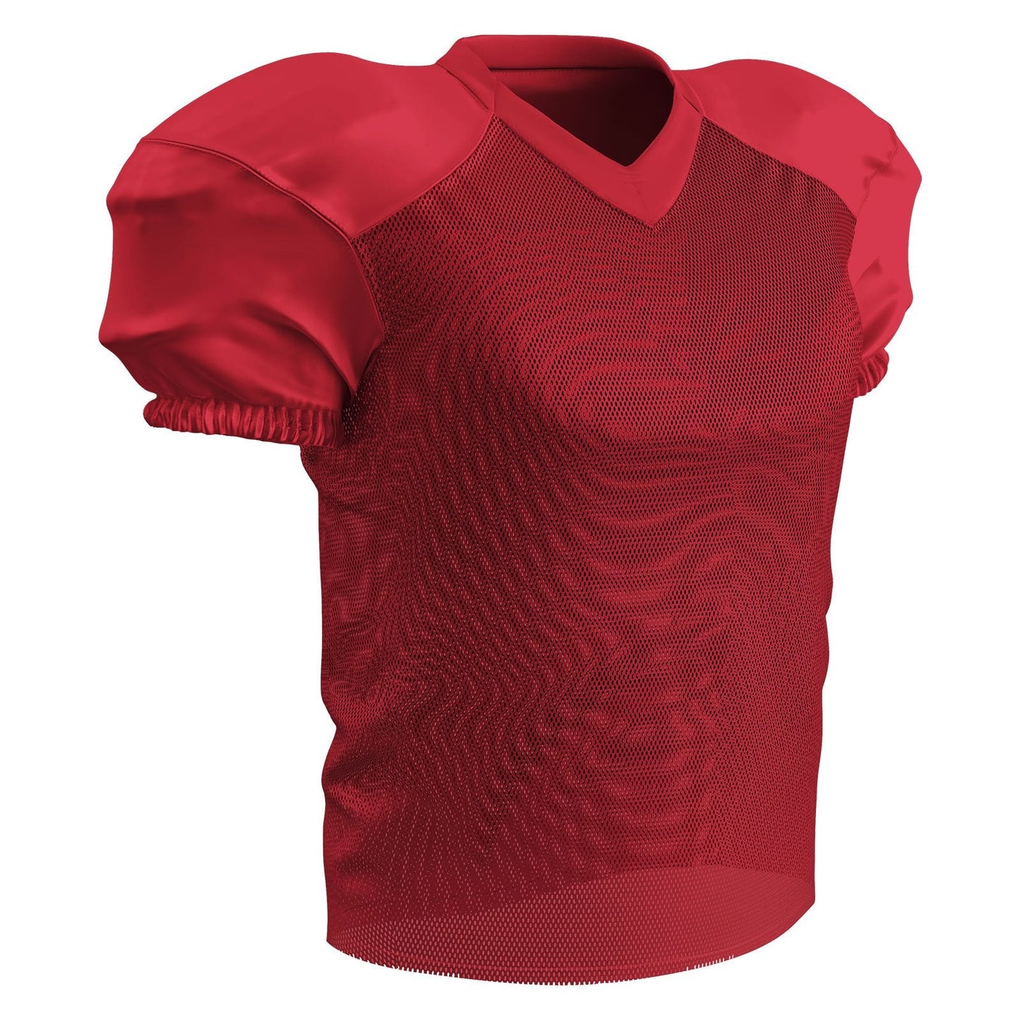CHAMPRO Boys' Time Out Youth Stretch Football Practice Jersey Scarlet