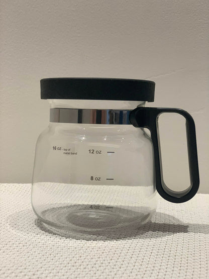 EXIGENT Coffee Glass Pot Tea Cup Mug Collectible 16 Oz Ounces (CoffeePot)