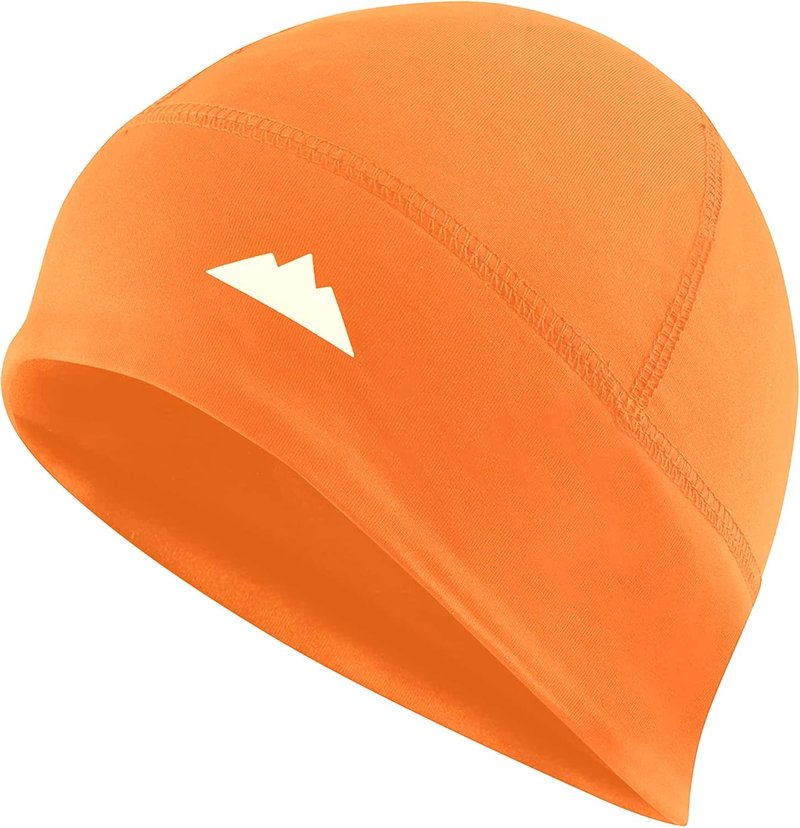 Thermal Skull Cap - Moisture-Wicking Wind-Blocking Beanie for Men | 4-Way Stretch Cycling Hat