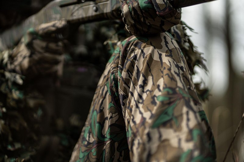 BLOCKER OUTDOORS Finisher Lightweight Turkey Hunting Pants – Silent, Scent-Control, Stretch-Fit Camo Pants for Mobility & All-Season Comfort (MO Bottomland Original, 36 REG)
