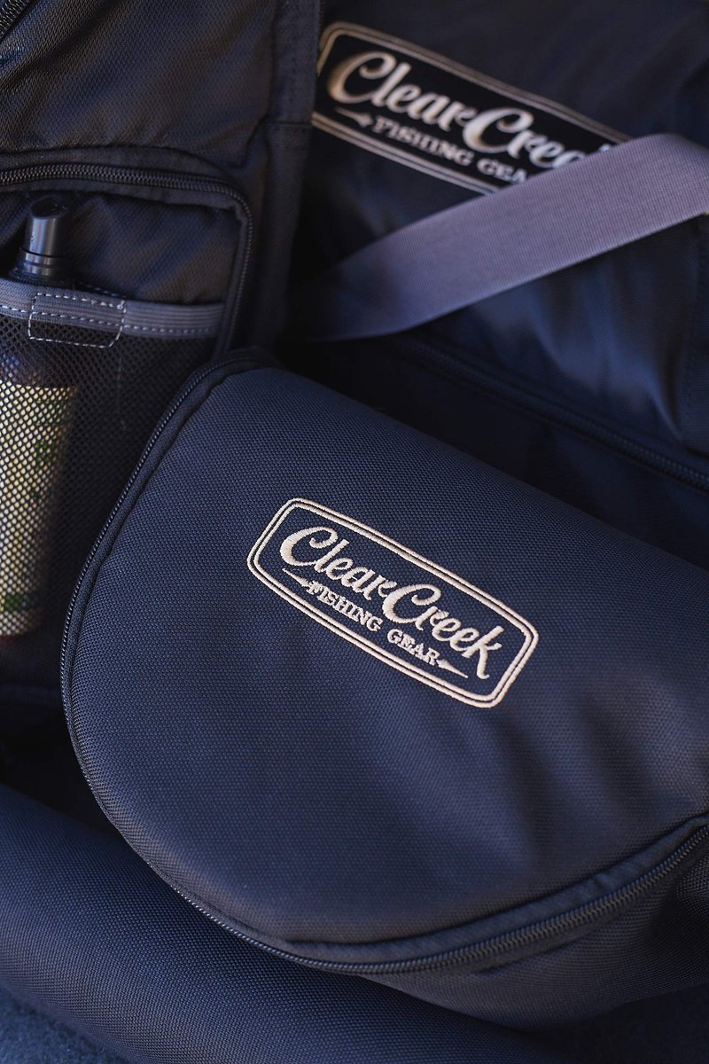 Clear Creek Portable Fly Fishing Dual Rod & Reel Complete Protection Storage Carrying Case (Four Piece - 33.25" Internal Length)