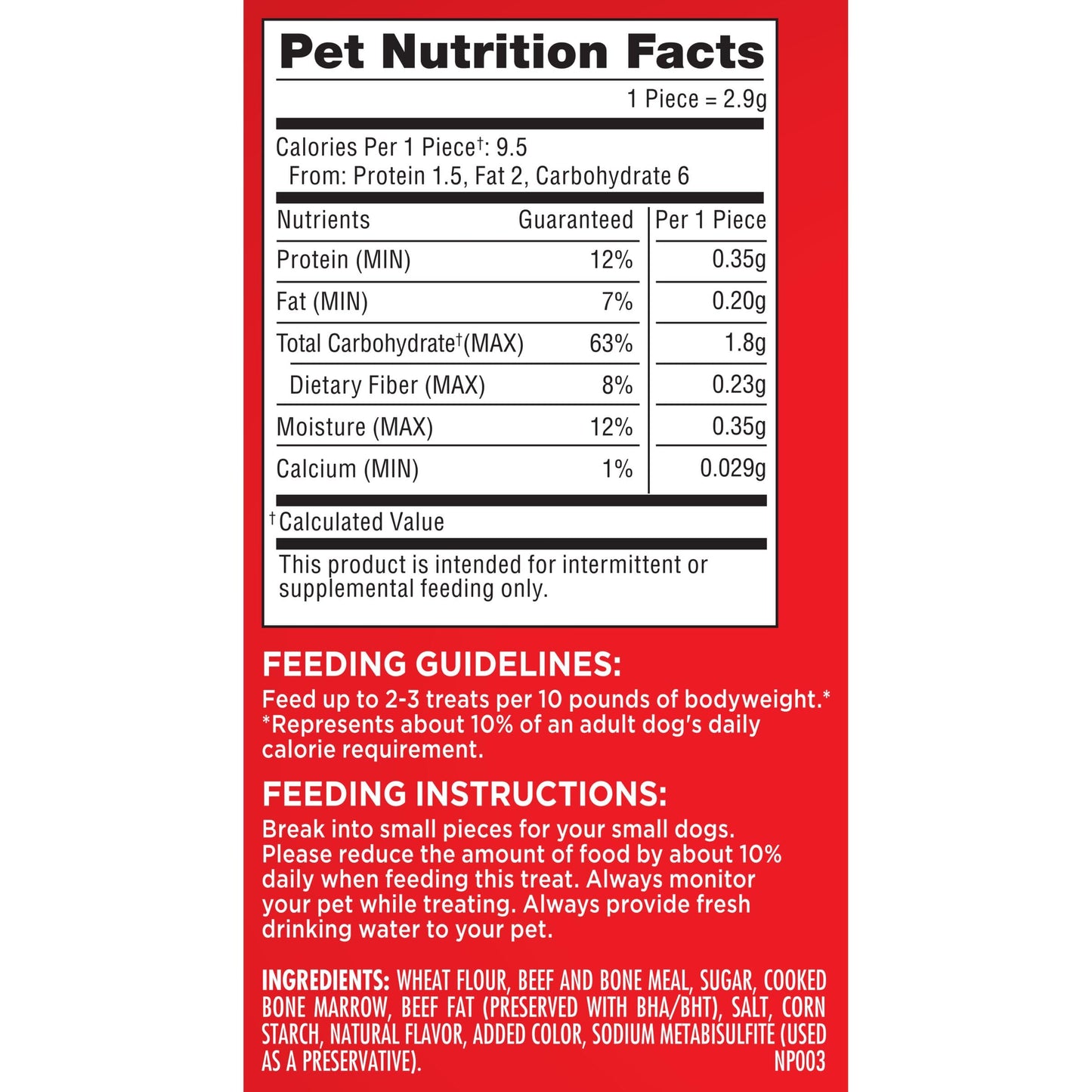 Milk-Bone MaroSnacks Small Dog Treats with Real Bone Marrow, 40 Oz. Canister