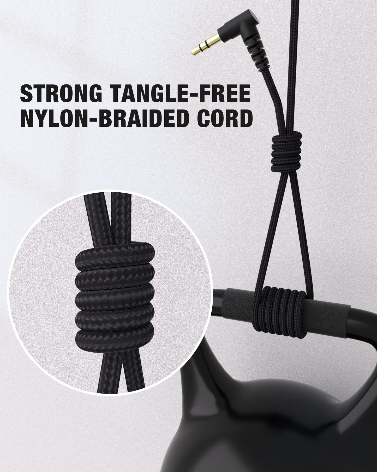 ELECDER i45 On-Ear Headphones with Microphone, Foldable Stereo Bass, 1.5M No-Tangle Cord, 3.5MM Jack, Portable Wired Headphones for School, Kids, Teens, Smartphones, Tablet, Travel - Black