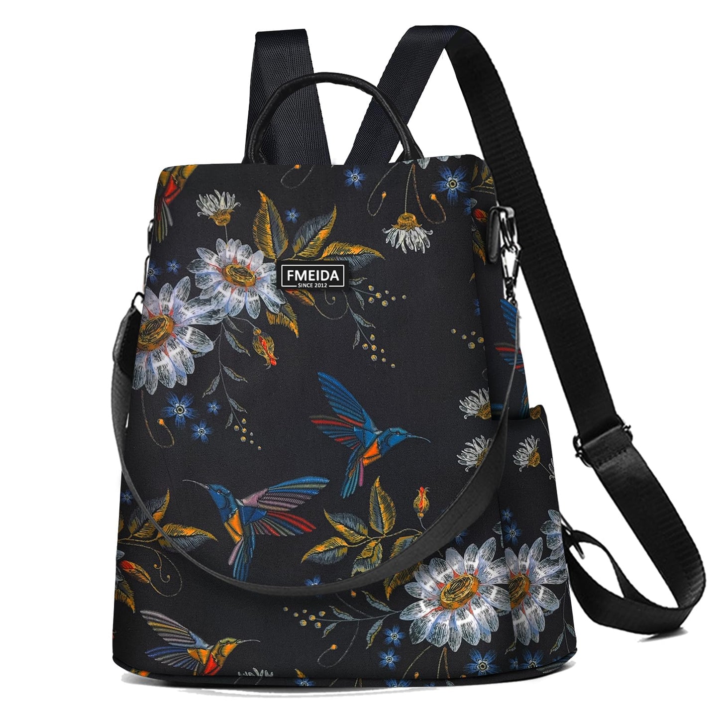Fmeida Backpack Womens Anti Theft Travel Rucksack Shoulder Bag Ladies Handbag