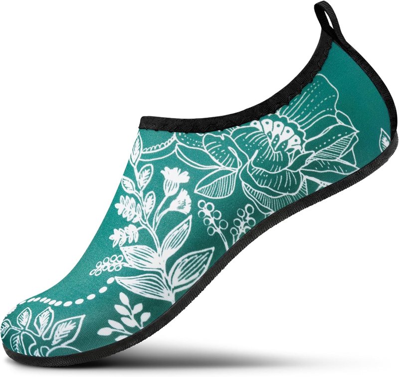 Water Shoes for Men & Women - Quick-Dry Aqua Socks, Non-Slip Barefoot Design | Black