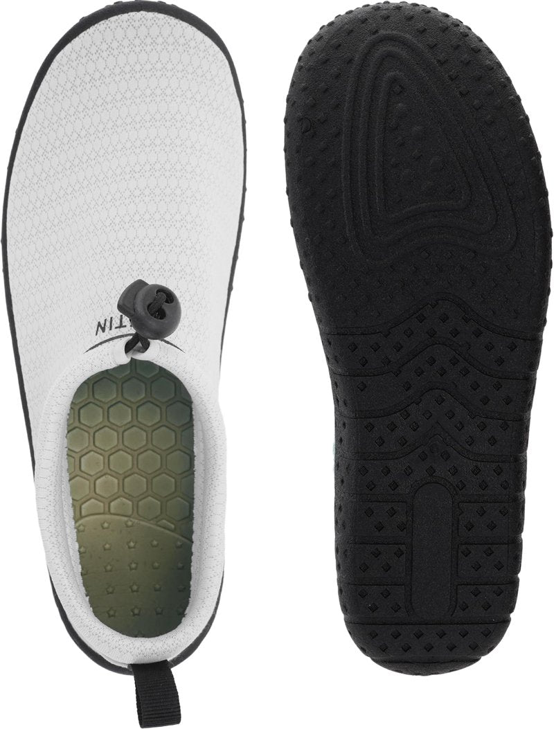 WHITIN Water Shoes for Women Aqua Barefoot Swim Sneakers Beach Minimalist Size 7 Lightweight Diving Surfing Boating Slip On Fishing Playa Athletic Grey 37