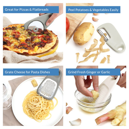 Space Saving Kitchen Gadgets - Kitchen Gadgets Set 5 Pieces - Camper Gifts - RV Gifts - RV Kitchen Accessories - Gifts for RV Owners - RV Gadgets - Dishwasher Safe