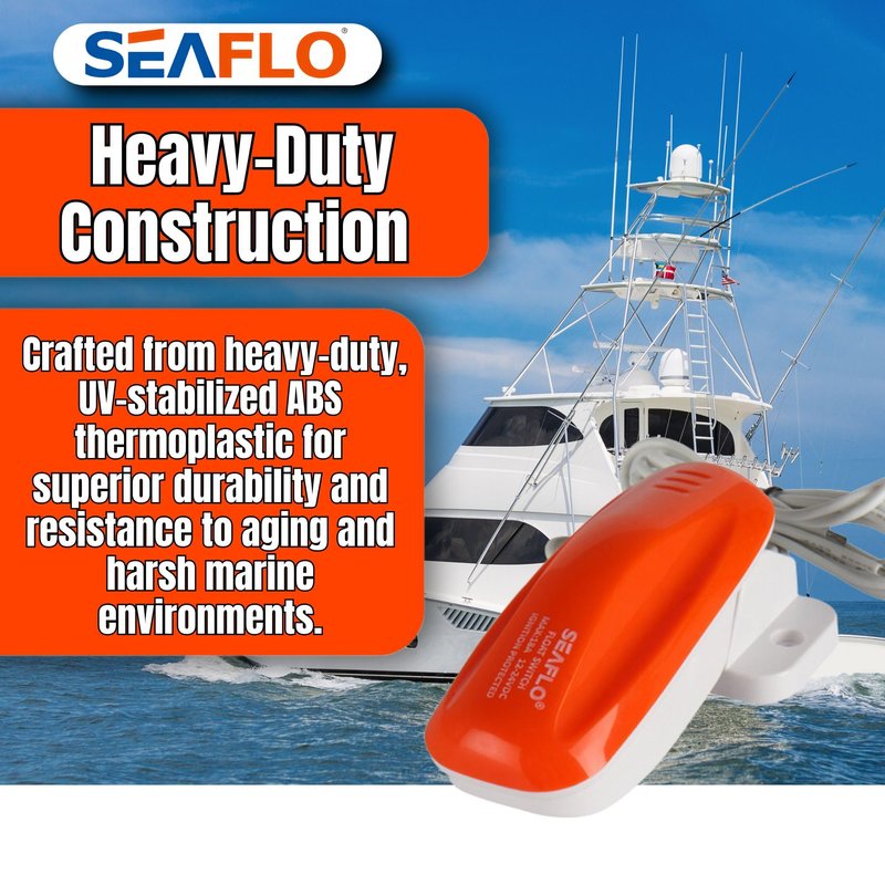 SEAFLO 02-Series Bilge Pump Float Switch for 12V, 24V, 32V