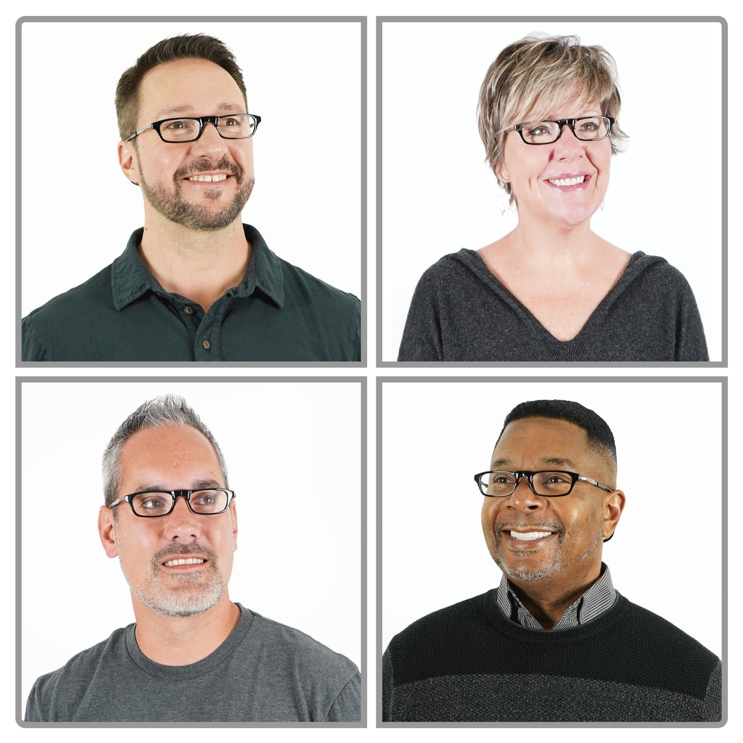 Clic Magnetic Reading Glasses for Men or Women, Computer Readers, Original Long (M-L, Dark Matte Blue, 2.50 Magnification)