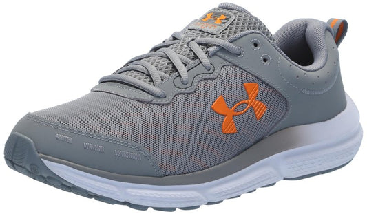 Under Armour Men's Charged Assert 10, (103) Steel/Steel/Atomic, 7.5, US