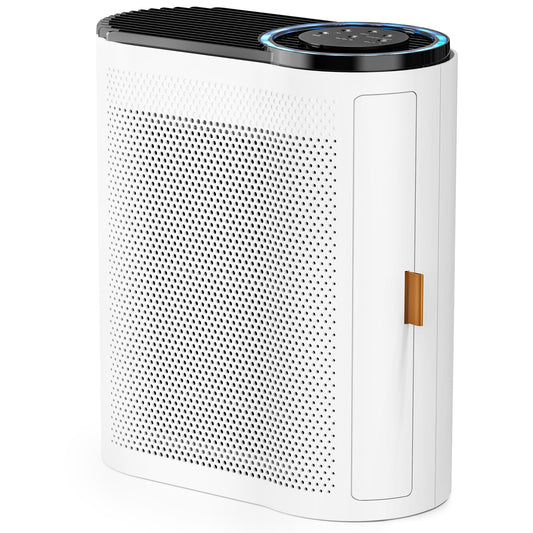 AROEVE Air Purifiers for Home Large Room Up to 1095 Sq.Ft Coverage with Air Quality Sensors Impressive Filter Layer with Auto Function for Home, Bedroom, MK04- White(Available for California)