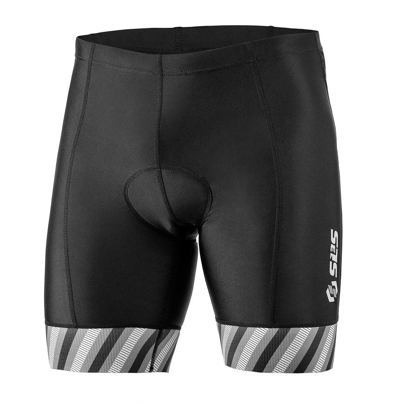 SLS3 Triathlon Shorts Mens – Tri Shorts Mens – 2 Pockets FRT – Designed by Athletes for Racing (Storm Wave, Medium)
