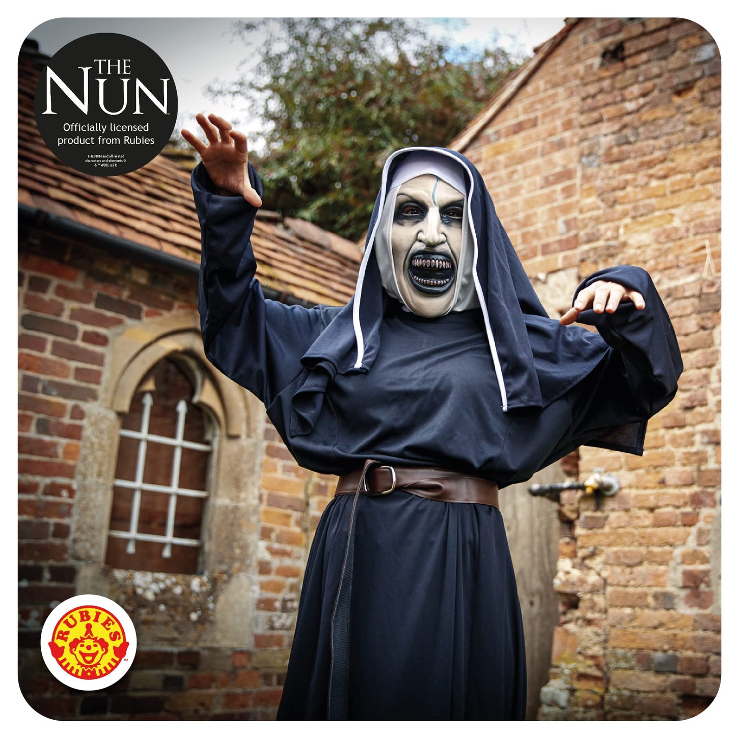 Rubies The Conjuring: The Nun Costume for Adults, Men's XL