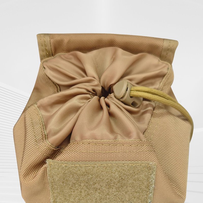 ELVO Molle Dump Pouch, Roll-Up Drawstring Magazine Pouch, Folding Recovery Storage Pack, Utility Dump Pouch Waist Bag for Tactical