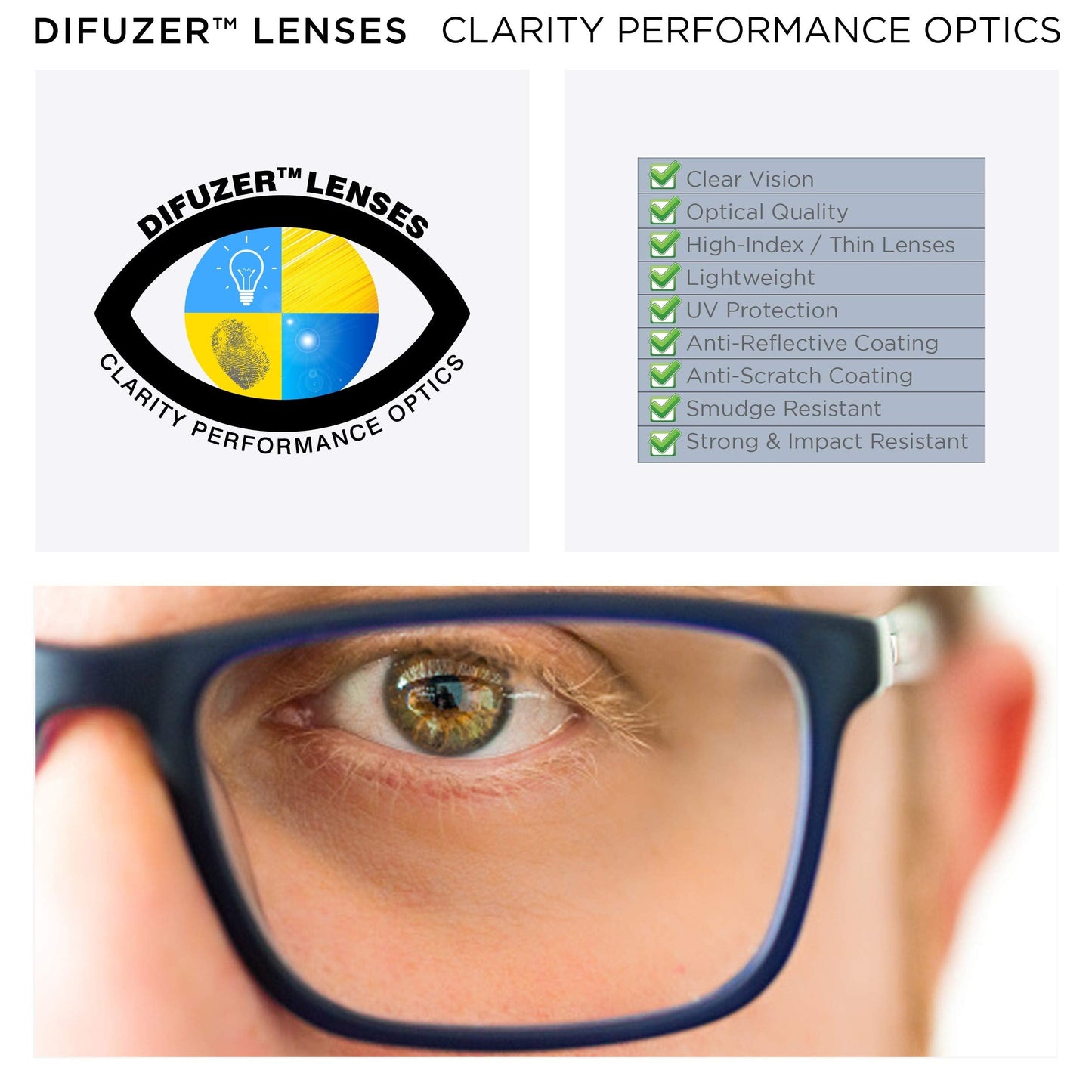 Read Optics Folding Reading Sunglasses, Tinted Sun Readers: Mens/Womens with UV-400 100% Protection Non-Prescription, Anti-Glare, High Clarity Rayguard Lenses +1.5 to 2.5 in Pocket-Size Flip-Top Case