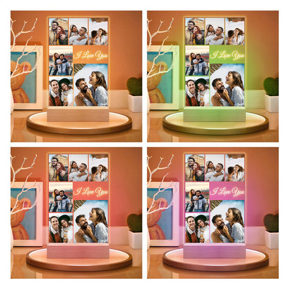 KoxSmar Custom Picture Frame, Personalized Photo Frame, Customized Picture Frames, Personalized Valentines Day Gifts for Her Him Women Men Girlfriend Boyfriend Mom Dad Couple Baby Kid Family Pet