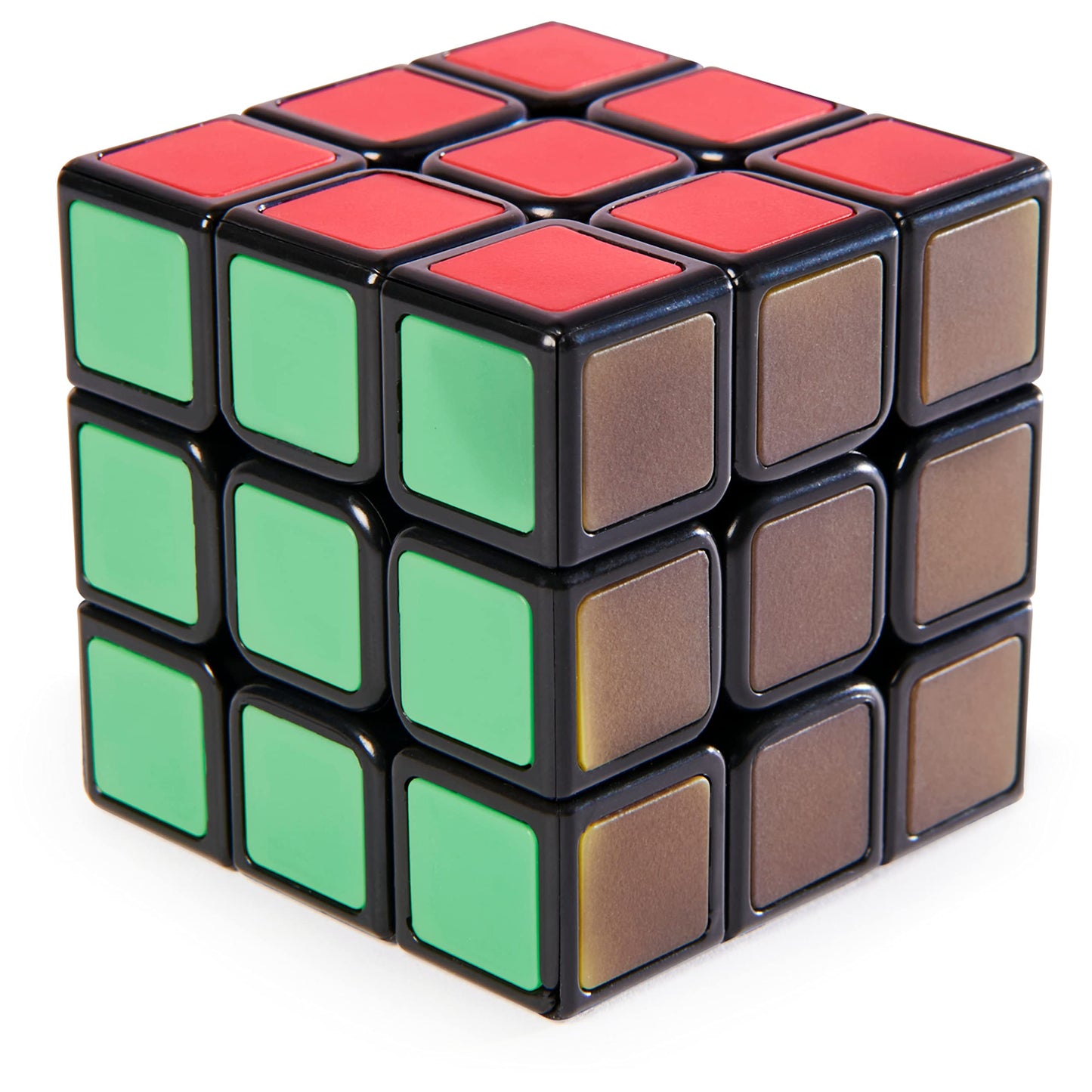 Rubik’s Phantom, 3x3 Cube Advanced Technology Difficult 3D Puzzle Travel Game Stress-Relief Fidget Toy Activity Cube, for Adults and Kids Ages 8 and up