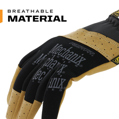 Mechanix Wear - Material4X FastFit Gloves (X-Large, Black/Brown) MF4X-75-011