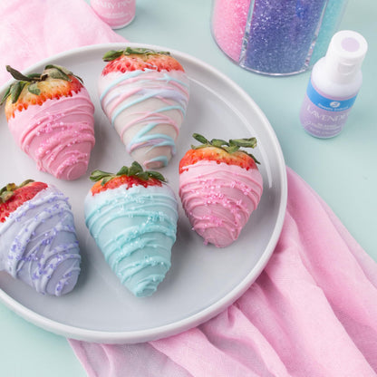 Sweets Indeed Valentines Sprinkles 6-Cell Jar | Heart Sprinkles, Red White Pink Jimmies & Sanding Sugar | Baking & Decorating | 6.45 ounces