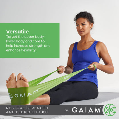 Gaiam Restore Strength and Flexibility Kit - Multi-Colour