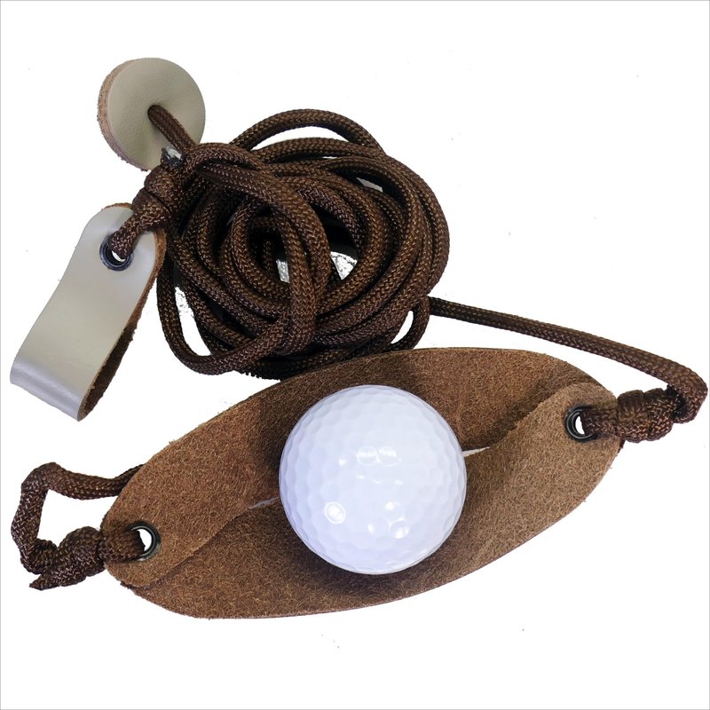 Old-Fashioned Slingshot Rock Sling Tennis Ball Thrower Shepherds Sing (1pack)