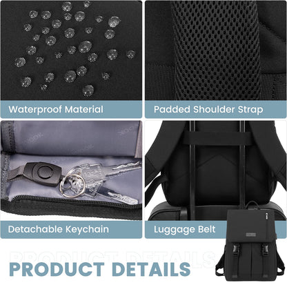 LOVEVOOK Backpack Womens Mens 15.6 inch Laptop Rucksack Bag for Ladies Waterproof High School Bags for Girls Boys Fashion Anti Theft Backpack with USB Casual Daypacks for Travel University Work