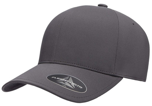 Flexfit Men's Delta Seamless Baseball Cap, Dark Grey, Large-X-Large