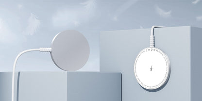 for MagSafe Charger: Magnetic Wireless Charging Pad for iPhone 16 15 14 13 12 Series & AirPods 4-2 Pro, Strong Magnet, Aluminum Alloy, USB-C/A Ports, Ultra-Thin & Portable, Ideal for Desk & Bedside