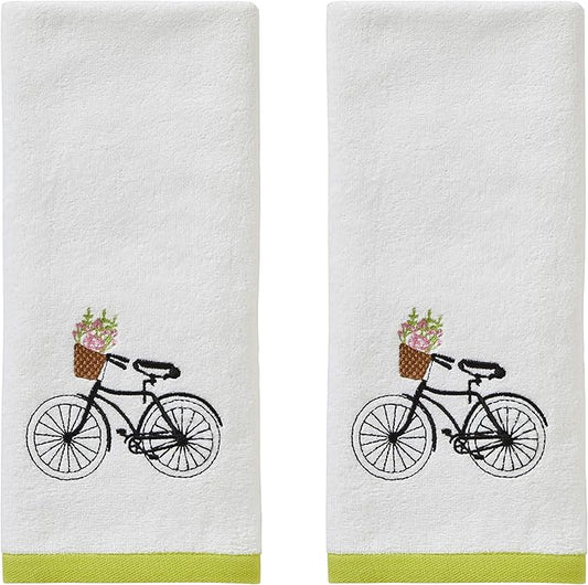 SKL Home by Saturday Knight Ltd. Flower Basket Bike Hand Towel