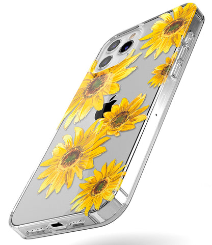 Casely iPhone 12/12 Pro Case | Field of Flowers | Pastel Floral | Classic Ultra Slim Design