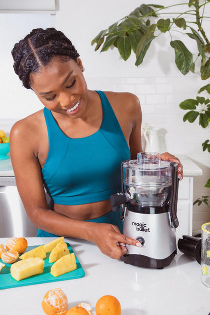 Magic Bullet Mini Juicer with Cup, Black and Silver
