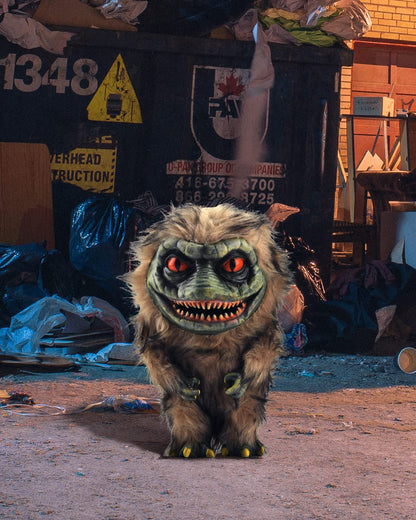 Alien Monster Prop Doll, Creepy Plush Doll Movie Stuffed Toy, Green Funny Ugly Space Crite Horror Gifts for Adult Collector on Halloween Birthday