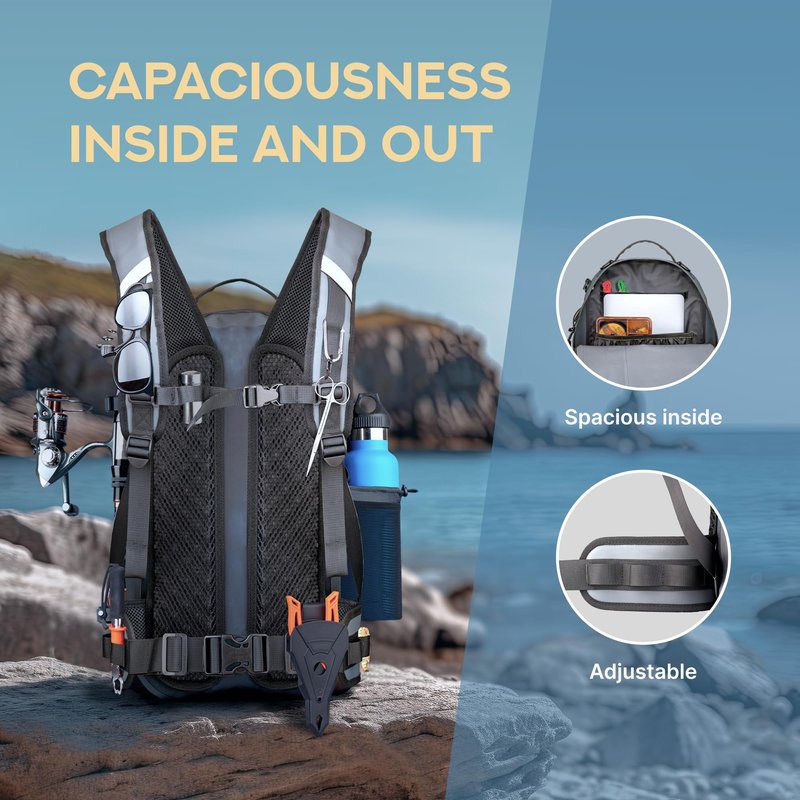 Xelfly - Waterproof Fishing Backpack