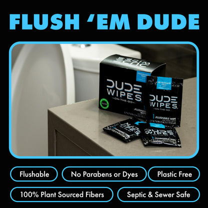 Dude Products Dude Wipes Box of 30
