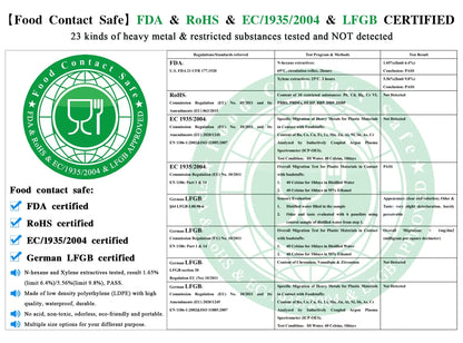 Clear Resealable Zipper Poly Bags 5" x 7" 200pcs Reclosable Clear Plastic Zip Bags Self Lock Plastic Bags 2 Mil A6 Cards Envelopes Storage Packaging Crafts Candy (12 Sizes to Choose from)