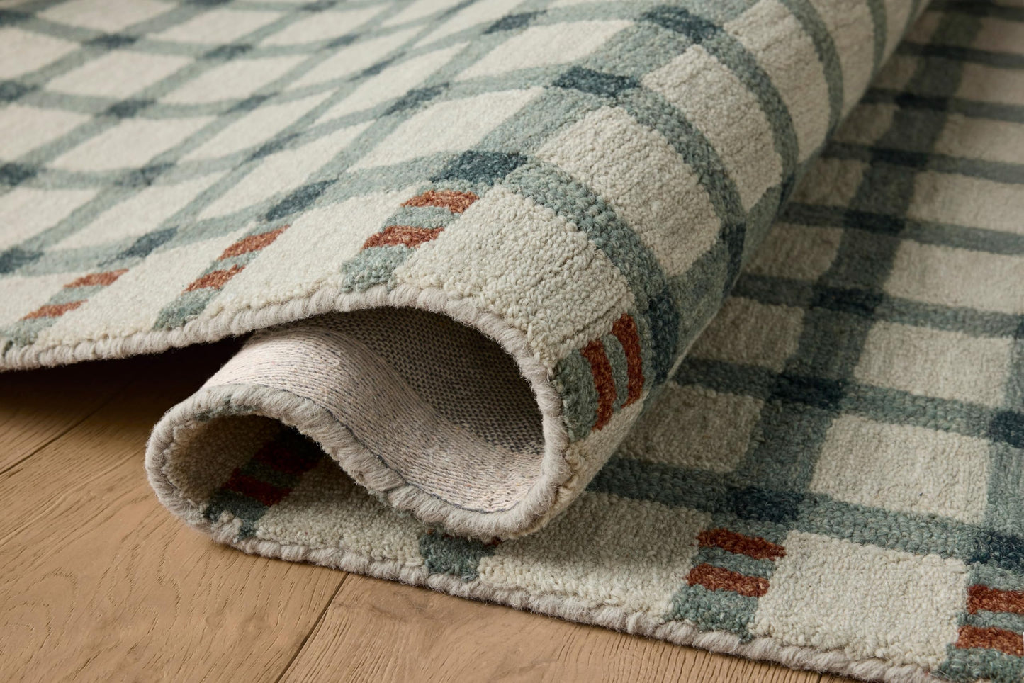 Loloi Magnolia Home by Joanna Gaines Waylon Collection WAY-02 Spa/Brick 8'-6" x 11'-6" Area Rug