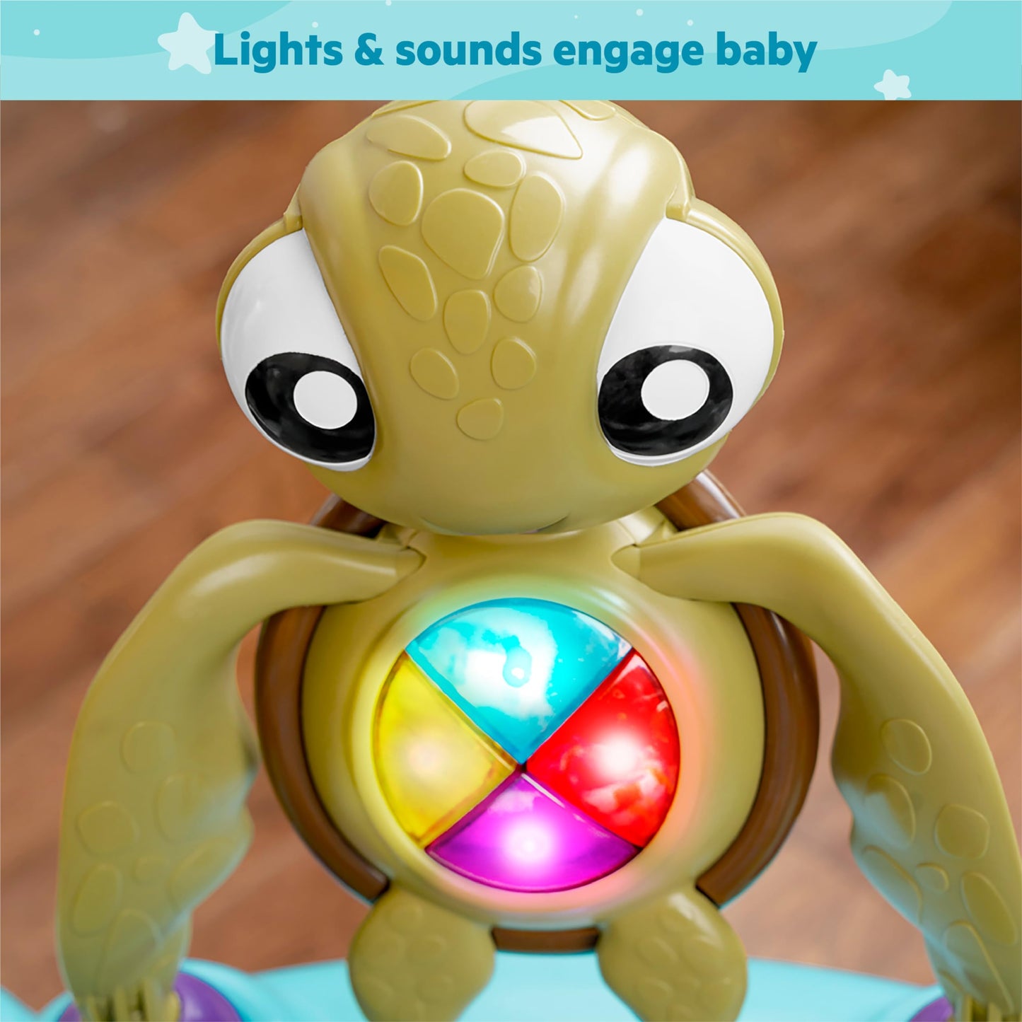 Bright Starts, Disney Baby, Finding Nemo Sea of Activities Jumper, Activity Centre with 13 Activities, Lights, Music and Ocean Sounds, Adjustable Height, 360° Rotation, Ages 6 Months +